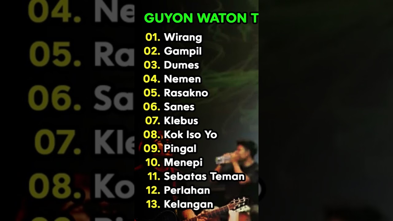 GUYON WATON FULL ALBUM TERBARU⬆️⬆️⬆️ #guyonwaton