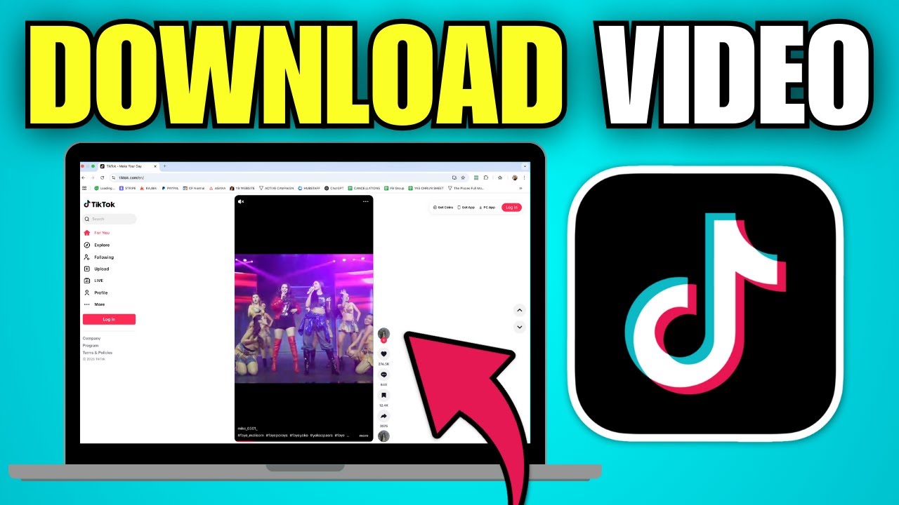How To Download TikTok Video on Laptop & PC