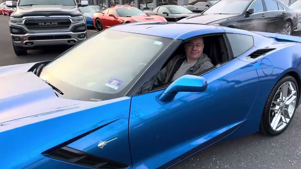 Corvette Stingray Laguna Blue Coupe!