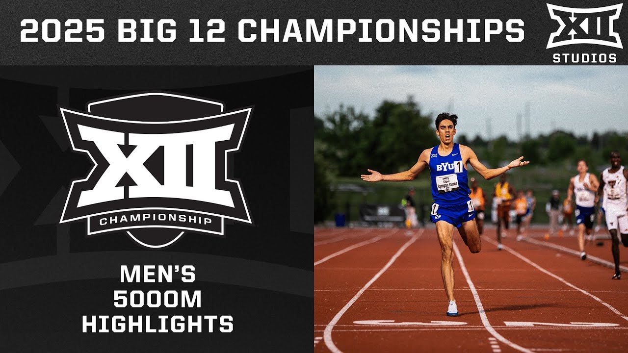 Men's 5000M Highlights | 2025 Big 12 Outdoor Track & Field Championship
