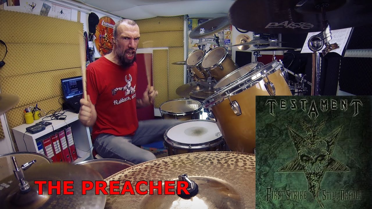 Testament - The Preacher - John Tempesta Drum Cover by EDO SALA