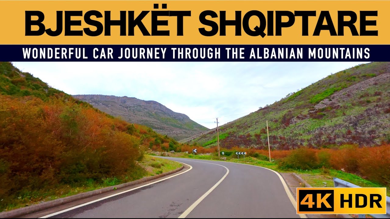 ALBANIAN MOUNTAINS ⛰️BJESHKËT SHQIPTARE 🇦🇱HOT, LEQET E HOTIT, VERMOSH, LEPUSHË - RELAXING DRIVE 🚘