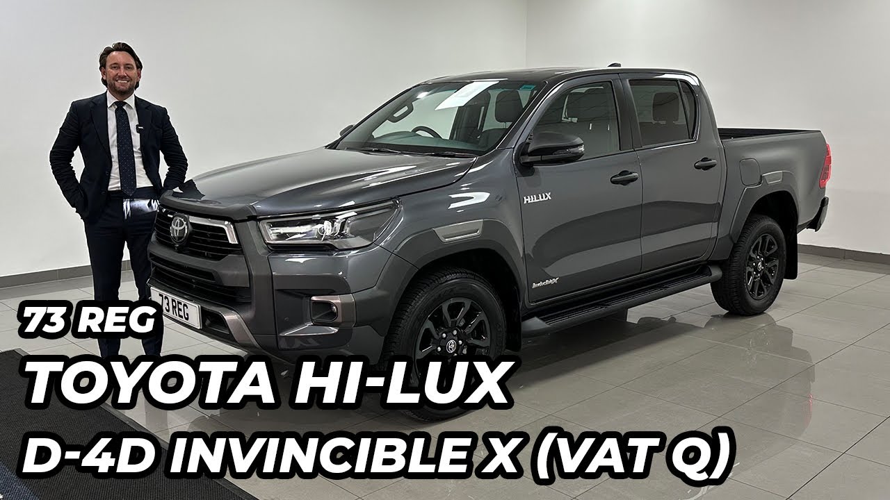 73 Reg Toyota Hi-Lux Invincible X (VAT Q)