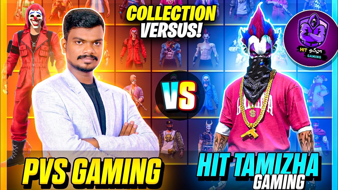 💥 PVS Vs Hit Tamizhan Gaming Best Collection Versus Tamil /  ஜெயிச்சுட்டா PVS V Badge ID கொடுக்கிற 😭