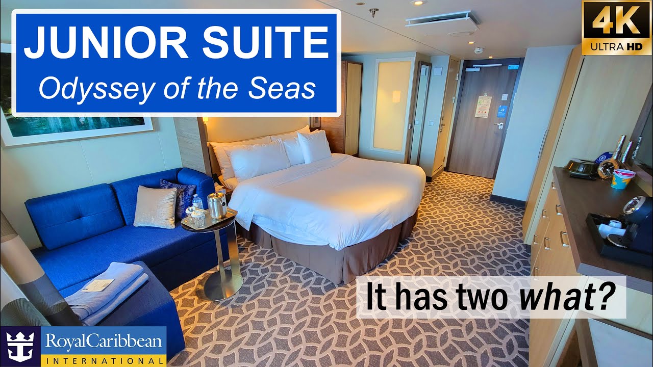 Junior Suite | Odyssey of the Seas | Full Walk Through Cabin Tour