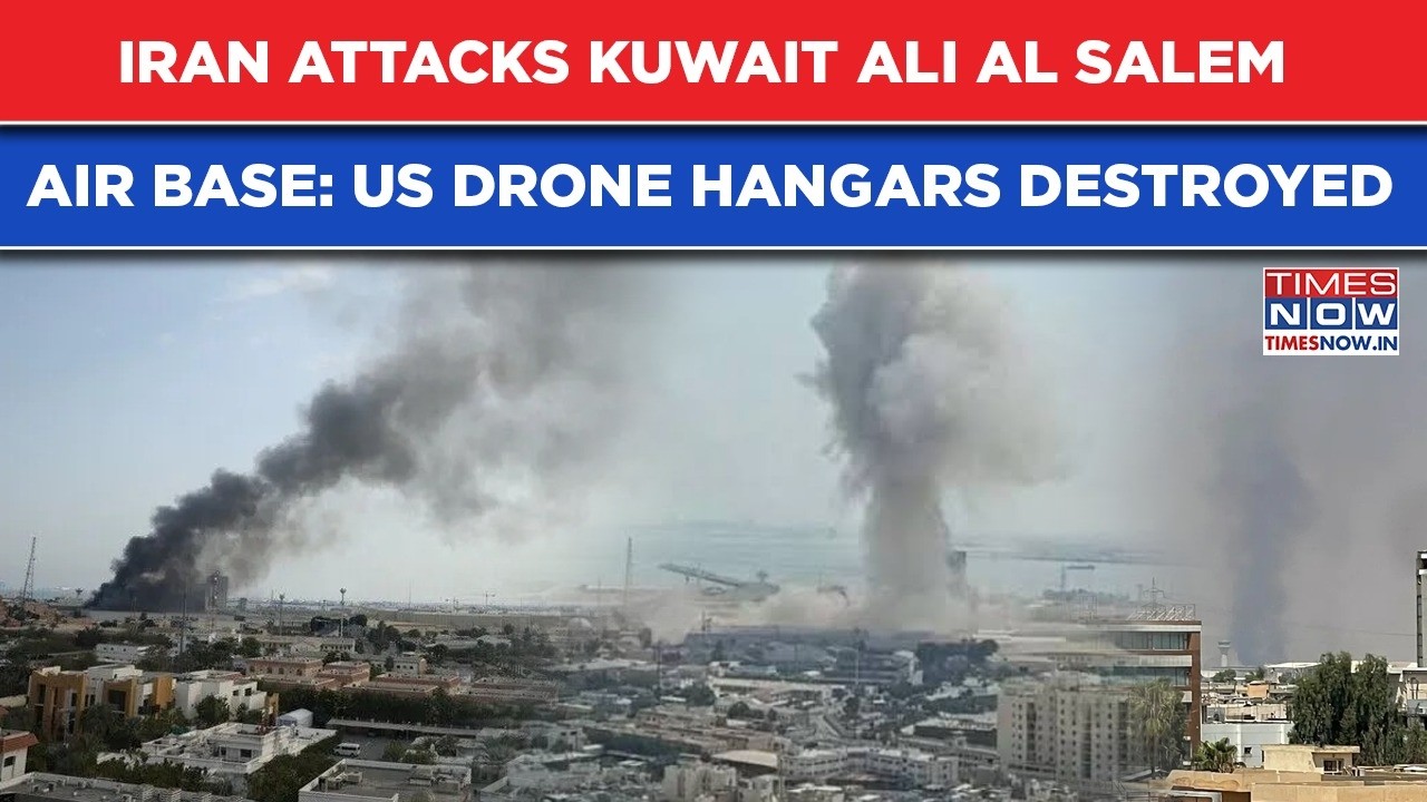 After F-35s, IRAN Destroys US Drone Hangars, Fuel Tank In Big Attack On Kuwait Ali Al Salem Air Base