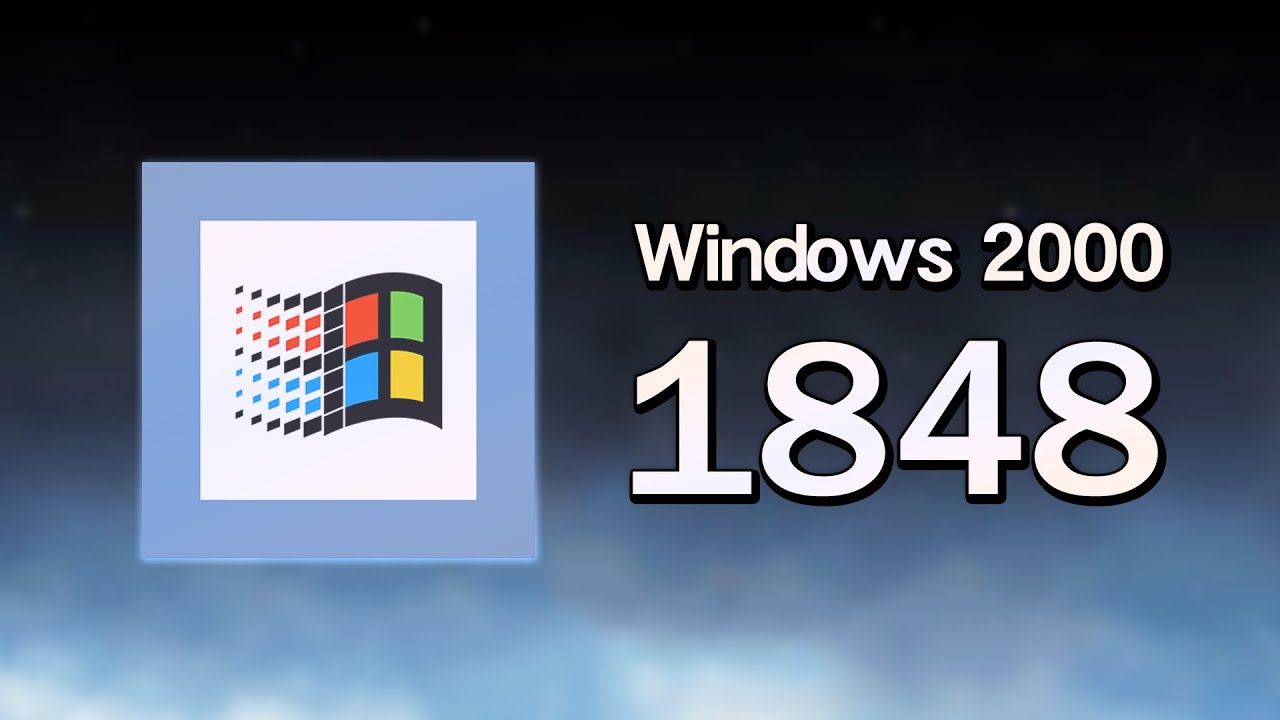 Instalacja i przegląd systemu - Windows 2000 Build 1848