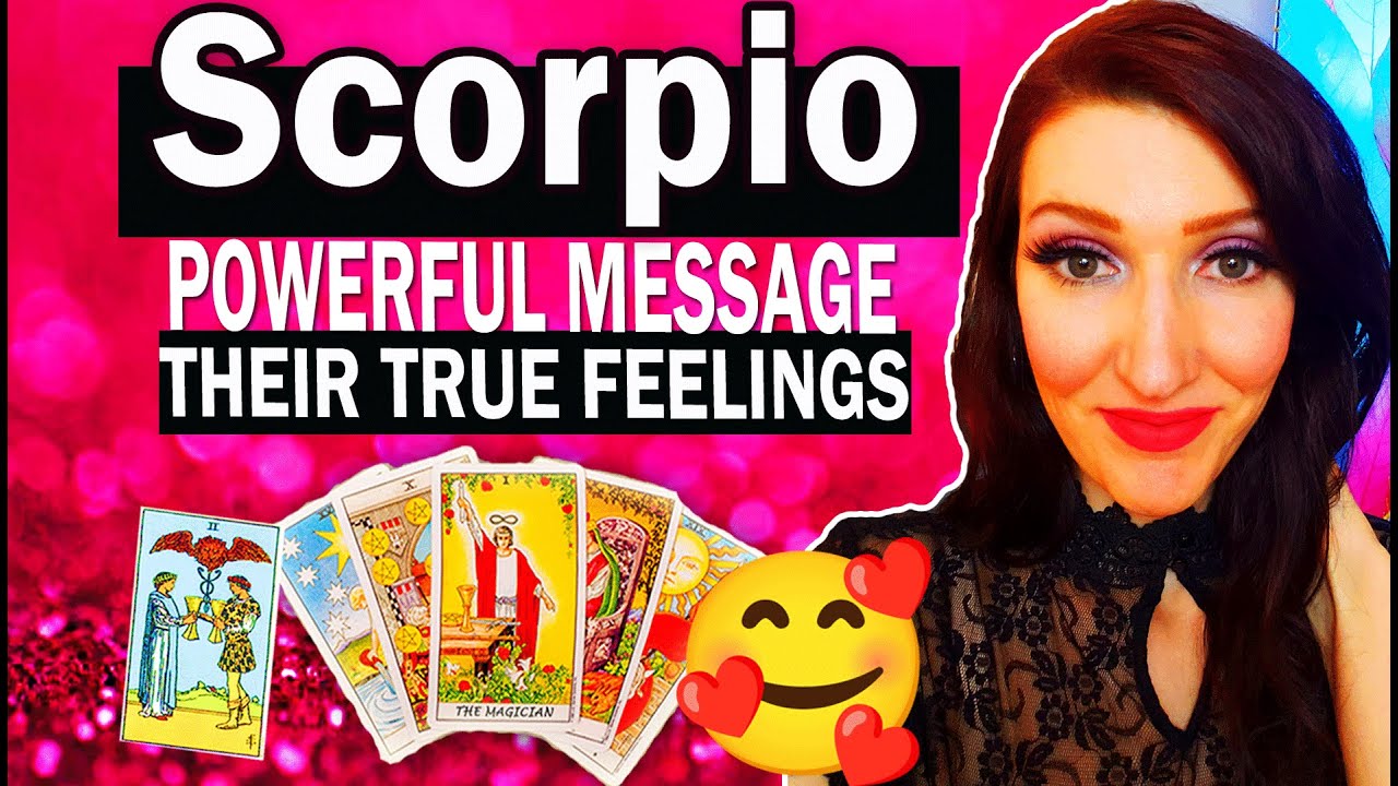 SCORPIO YOU ARE GOING TO WANT TO SEE THIS TODAY..I WAS BROUGHT TO TEARS BY THIS OUTCOME!