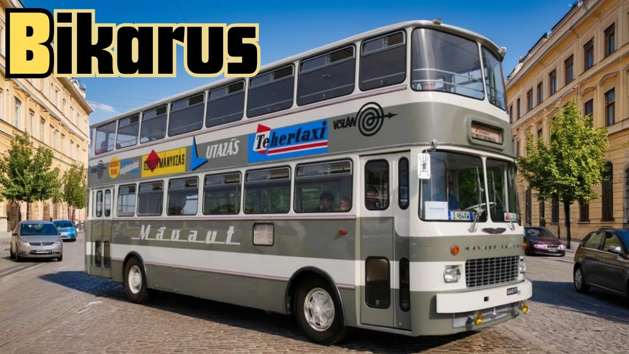 The Story of the Only Ikarus Double-Decker City Bus Ever Built [Hungarian Bus History]