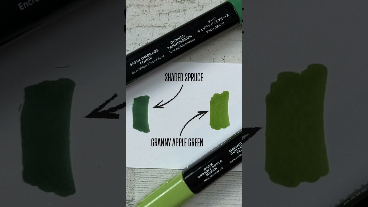 Combine different Stampin' Blends to create the colors you need!  #stampinup #papercraftingtips