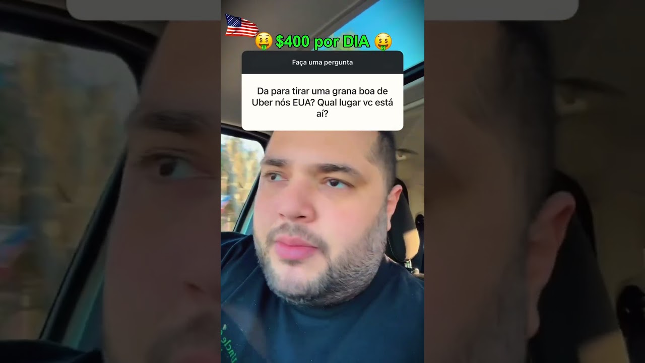 $400 D&Oacute;LARES por DIA nos EUA - Uber