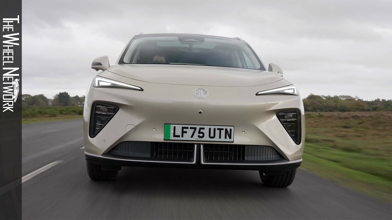 2026 MG S6 EV Trophy Dual Motor | Stratford Gold | Driving, Interior, Exterior (UK)