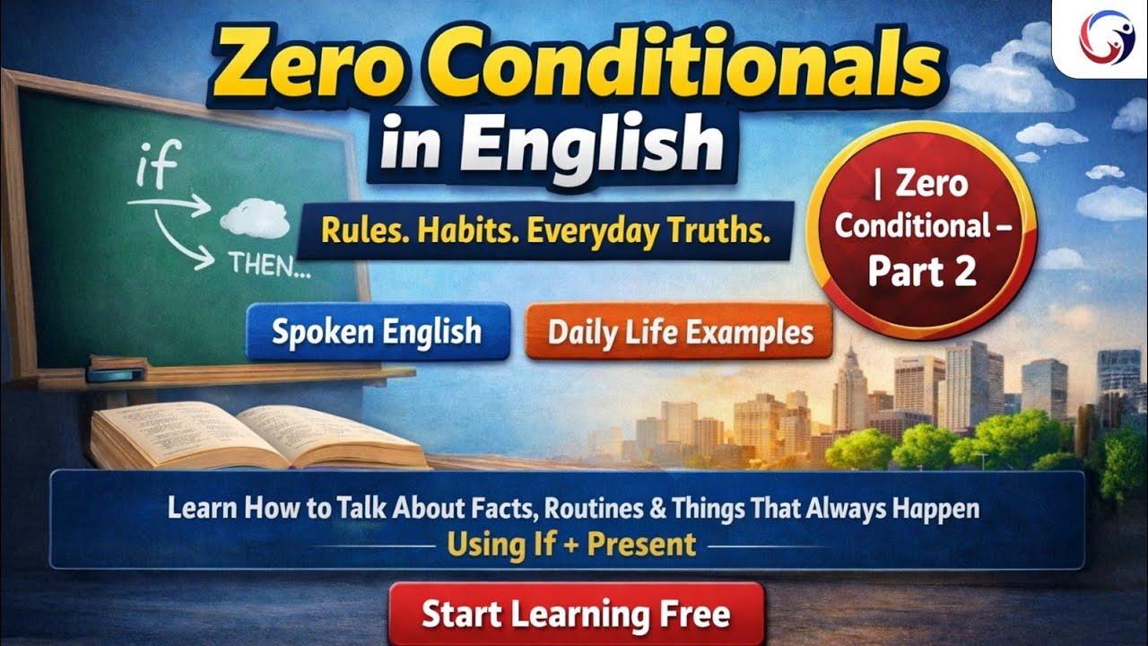 Zero Conditional in English | Real-Life Examples & Daily Usage | GKPro Academy
