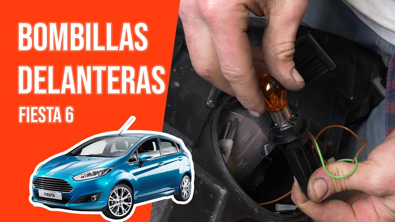 Cómo cambiar las bombillas delanteras FIESTA 6 💡