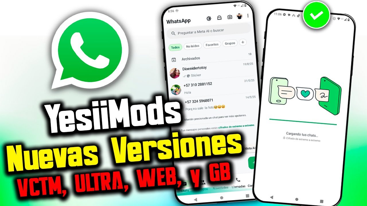New WhatsApp Plus VCTM V3.6.0 by YesiiMods | All Versions