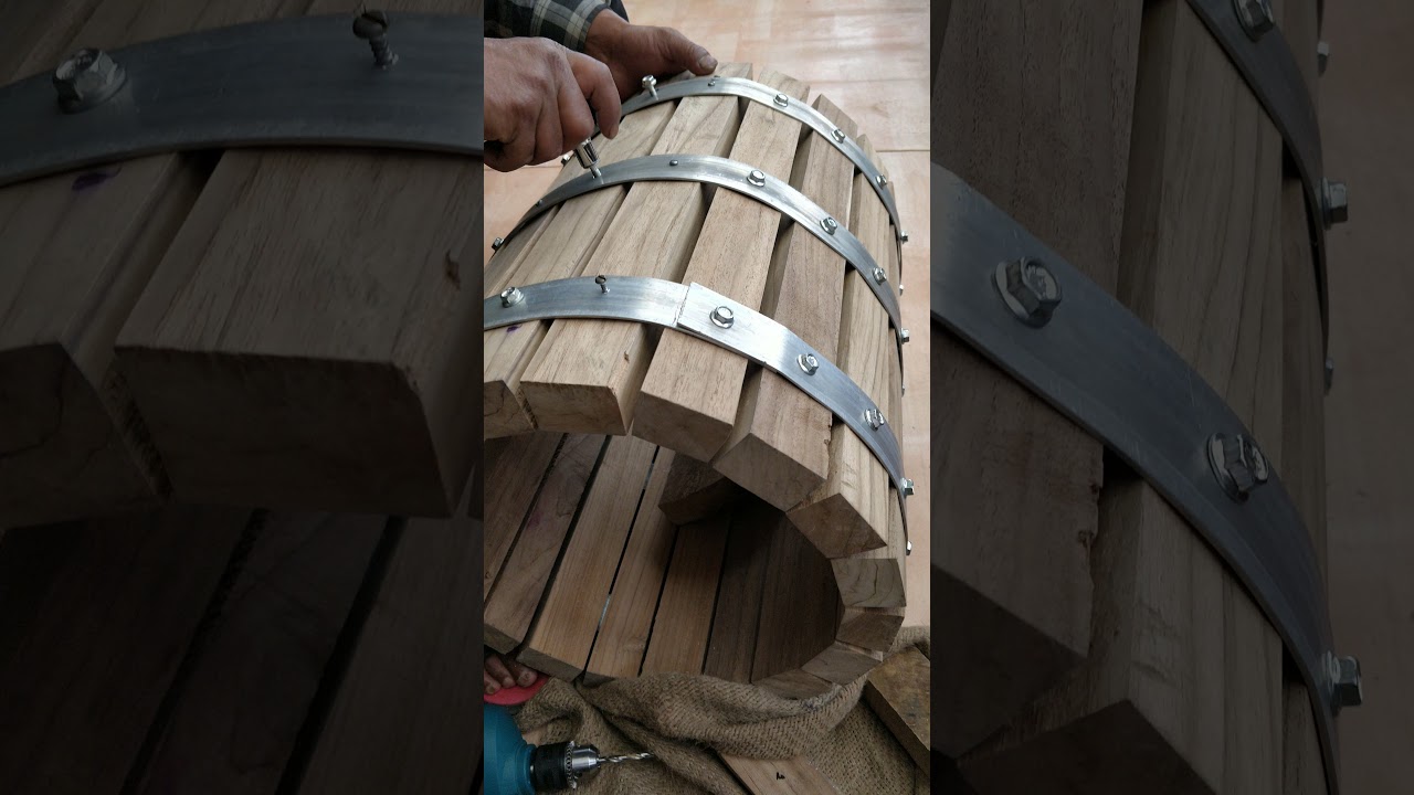 Making a Wine Press at home