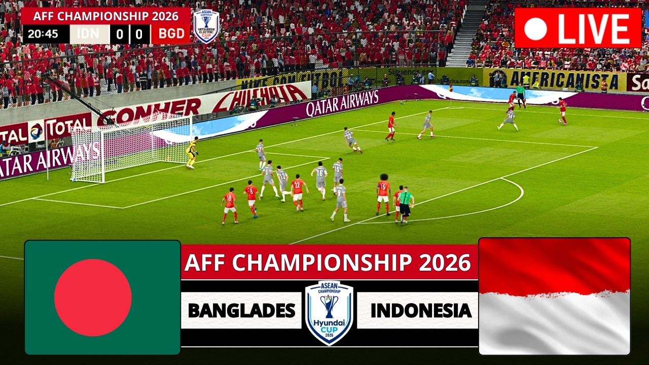 INDONESIA vs BANGLADES | AFF Championship | WAJIB MENANG‼️