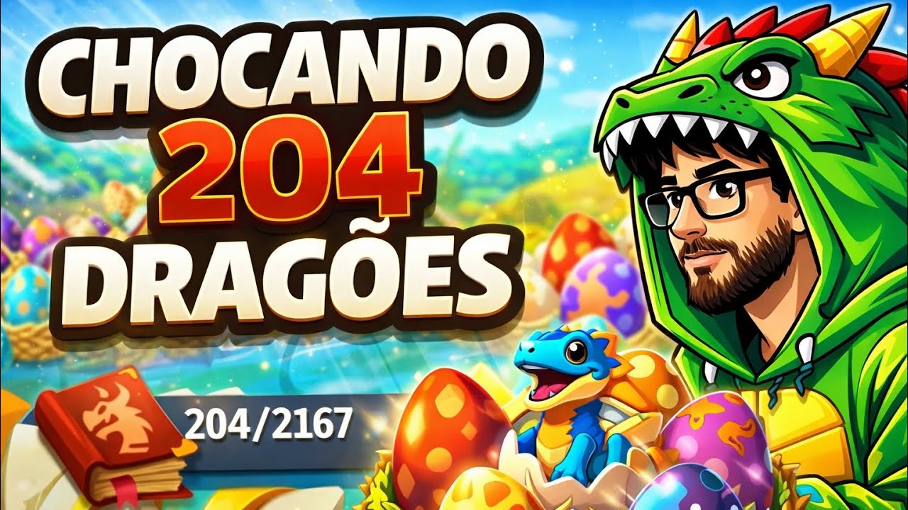 HACK DRAGON CITY - CHOCANDO 204 DRAGÕES DE UMA SÓ VEZ