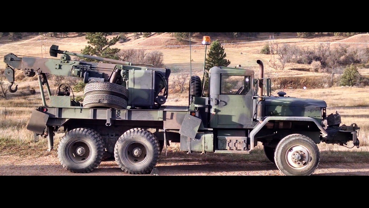 M816 Wrecker gets a Kats Ether Injection System