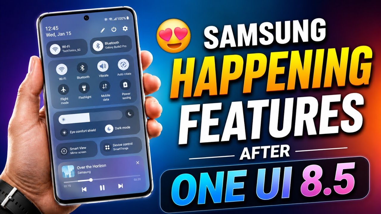 Samsung Most Happening Features After ONE UI 8.5 Update For All Galaxy Users!😍 #samsung #oneui