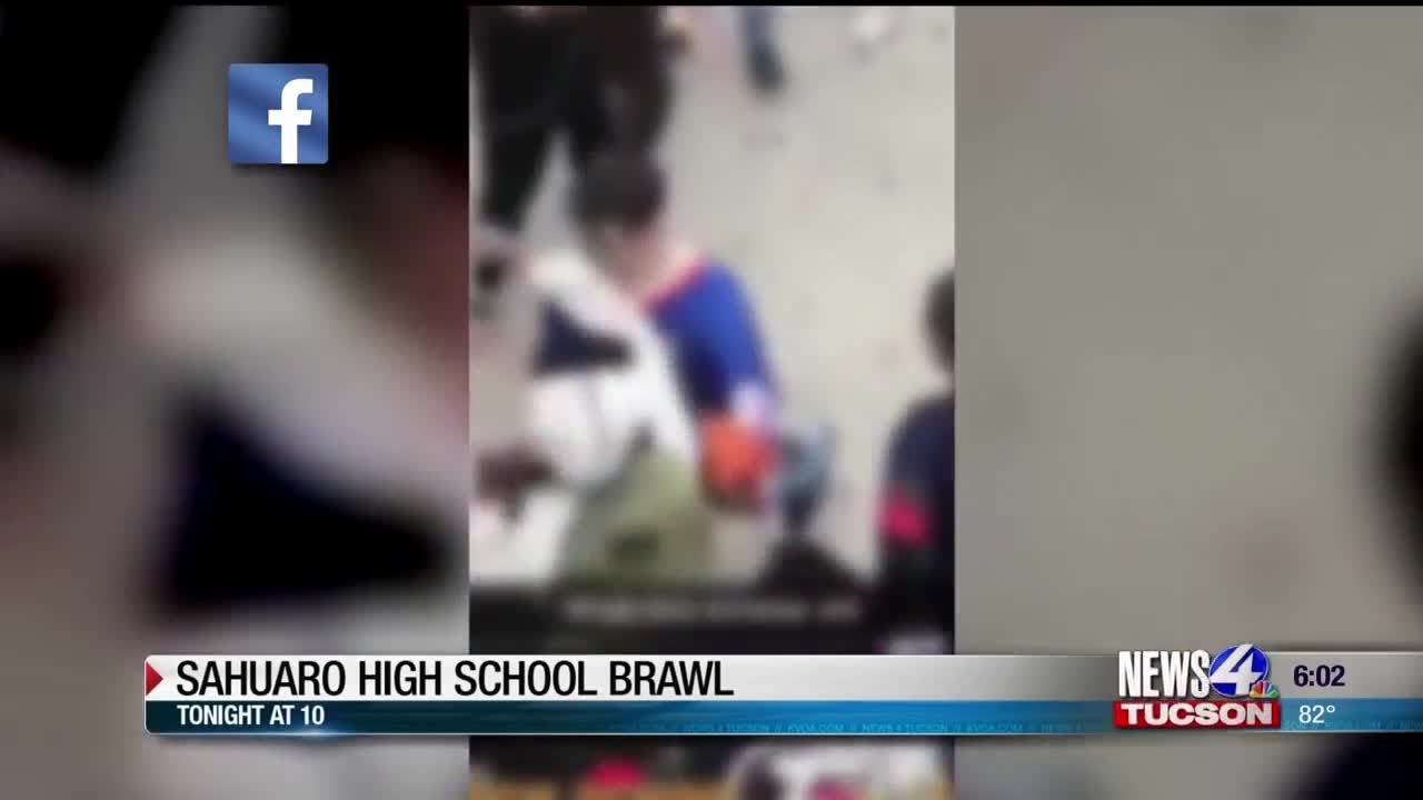 TUSD reacts to large brawl at Sahuaro High School