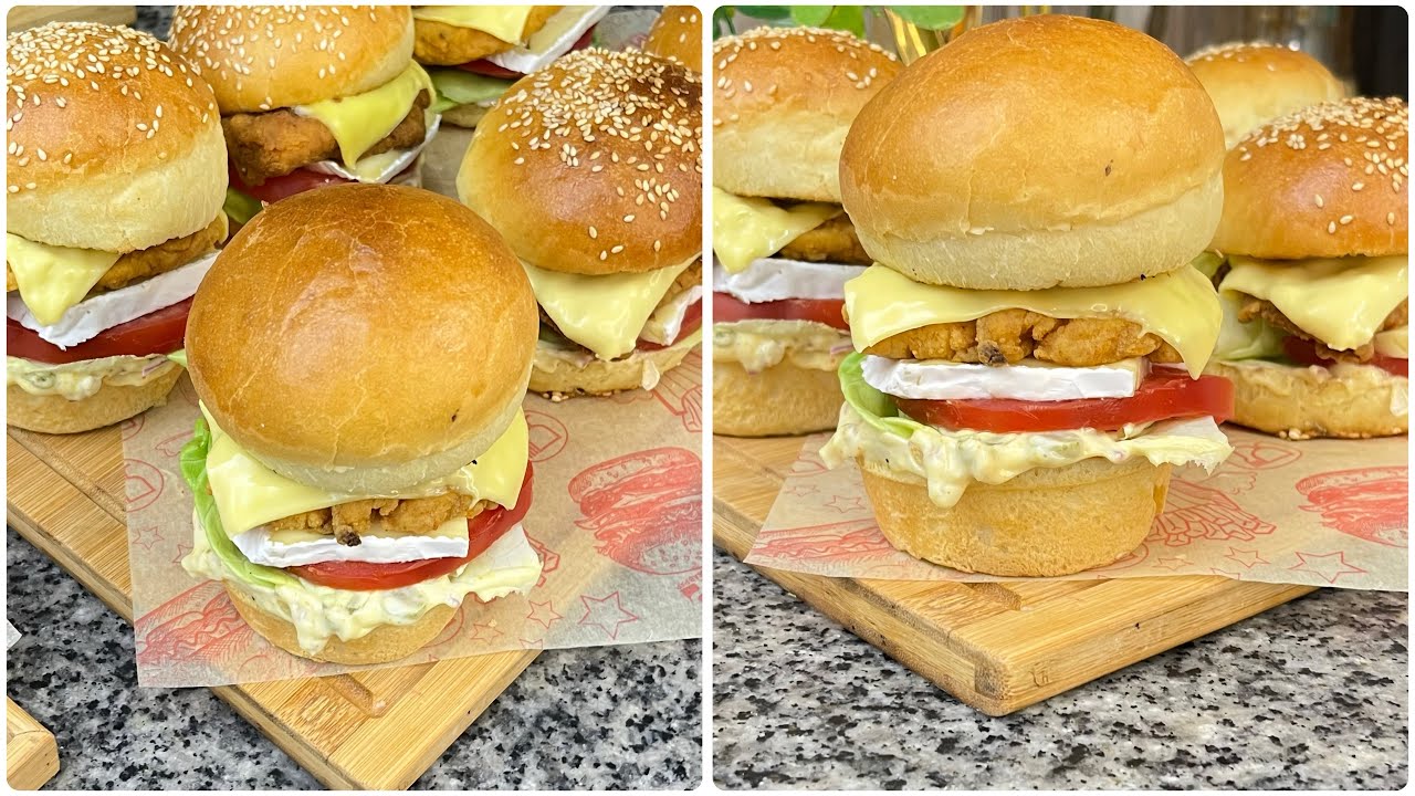🍔 برغر المحلات فالدار وصفة سهلة و ناجحة 100%