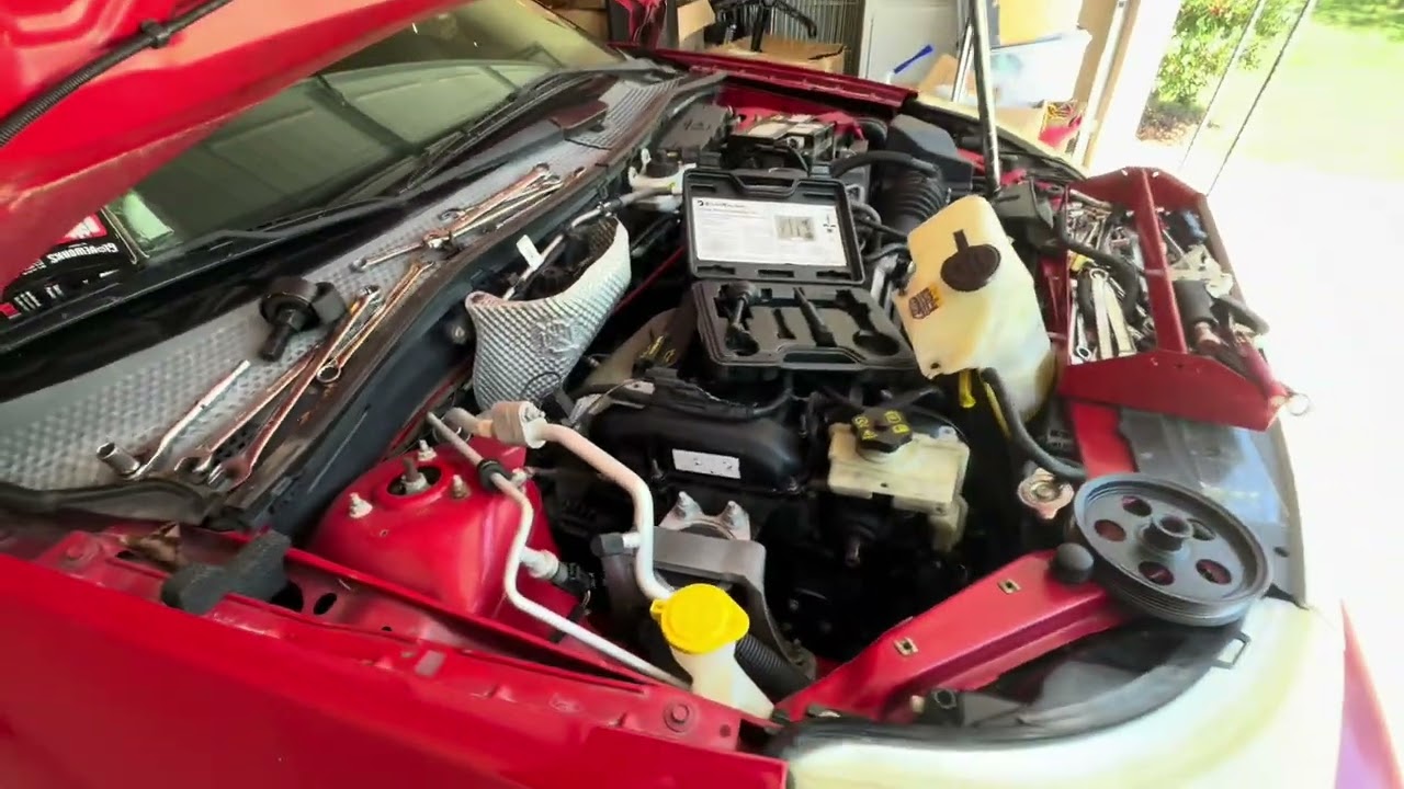 How to install a power steering pump on a 2008 ford focus #powersteering #ford