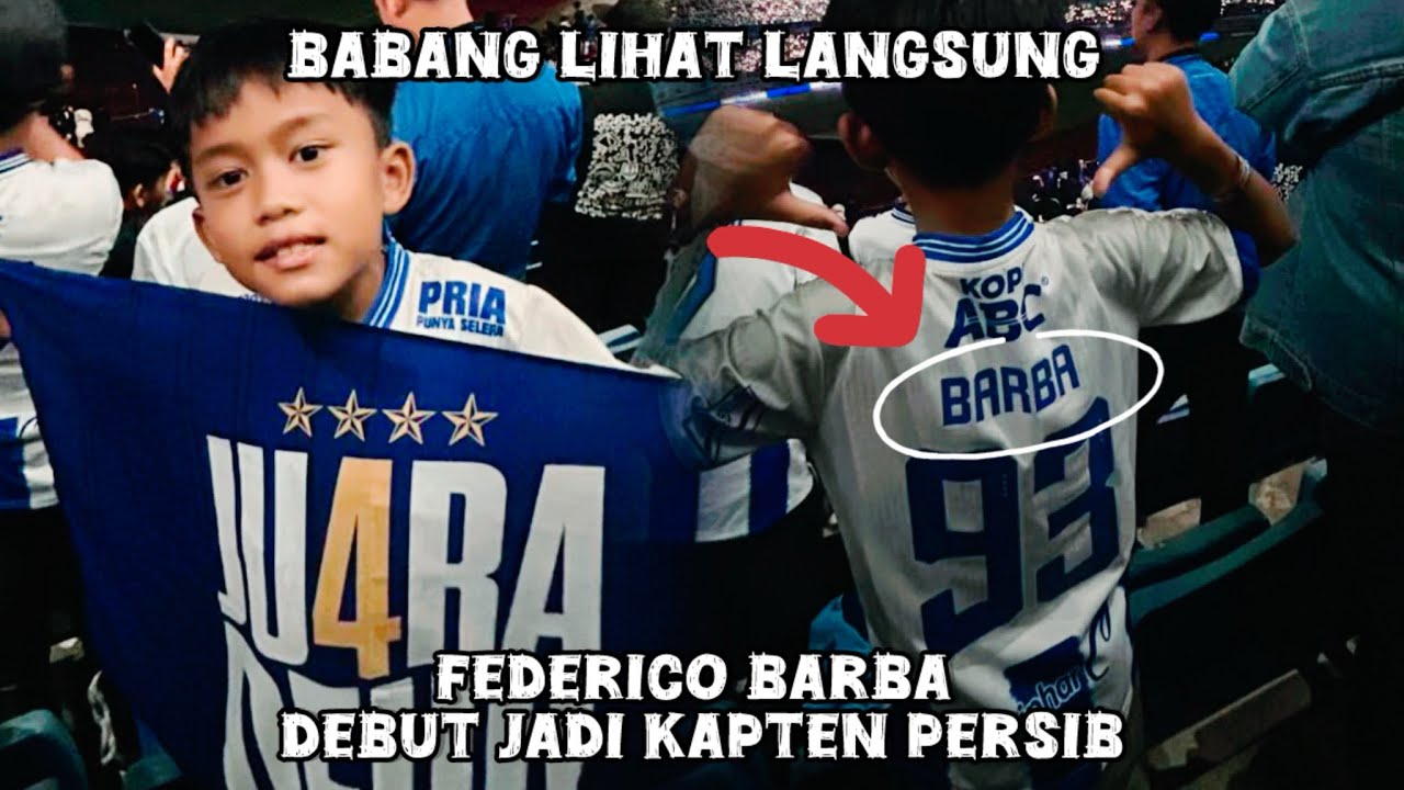 PENGALAMAN PERTAMA BABANG REIGA NONTON PERSIB BANDUNG DI STADION GBLA