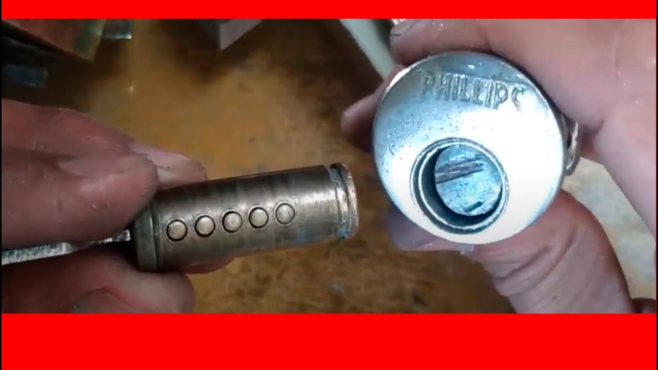 como HACER LLAVE a cerradura PHILLIPS