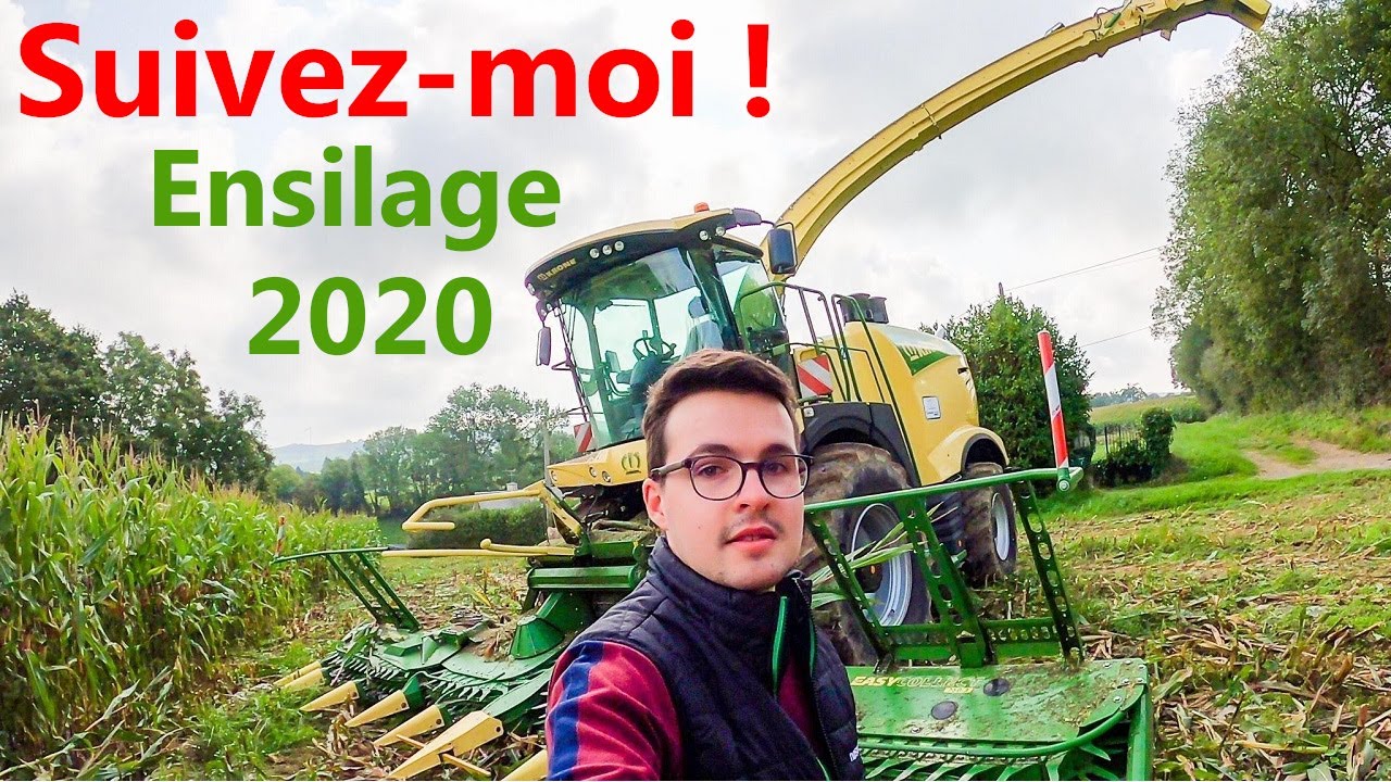 Ensilage 2020 ! Suivez-moi 🌽 Krone Big X 780 !