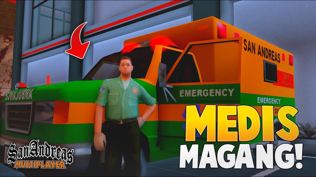 AKU MENJADI ANGGOTA MAGANG PARAMEDIS DIKOTA NEXOTIS !! GTA SAMP ROLEPLAY INDONESIA