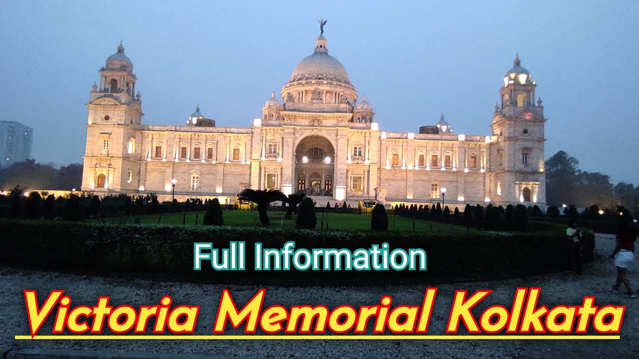 Victoria Memorial, Kolkata, India in 4K