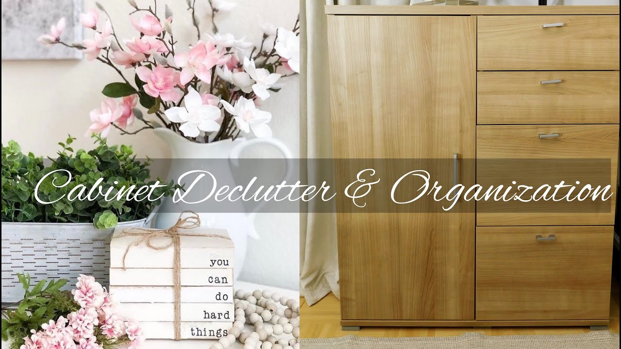 Cabinet Declutter & Organization /Toiletries -Office Supplies - Computer Equipment / Home Organizing