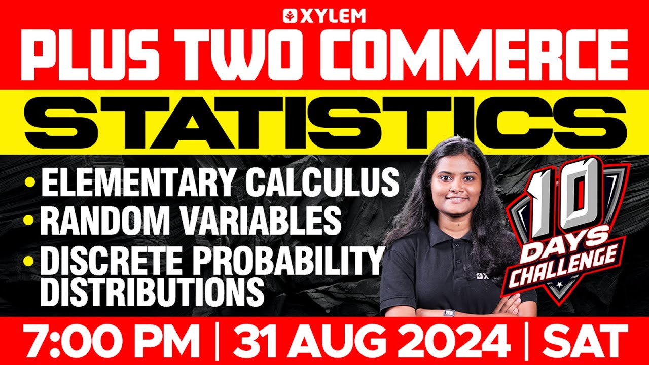 Plus Two Statistics | Elementary Calculus, Random Variables, Discrete  Probability Distributions