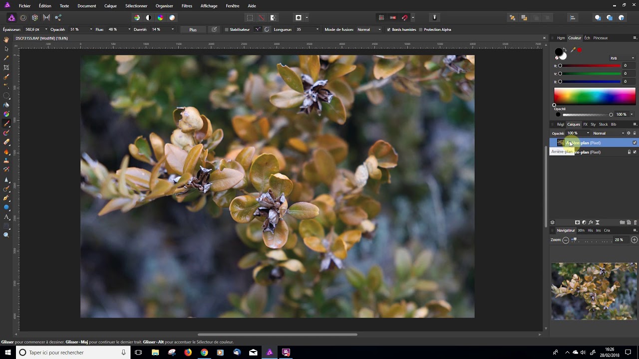 Affinity Photo -  Réaliser un Vignetage