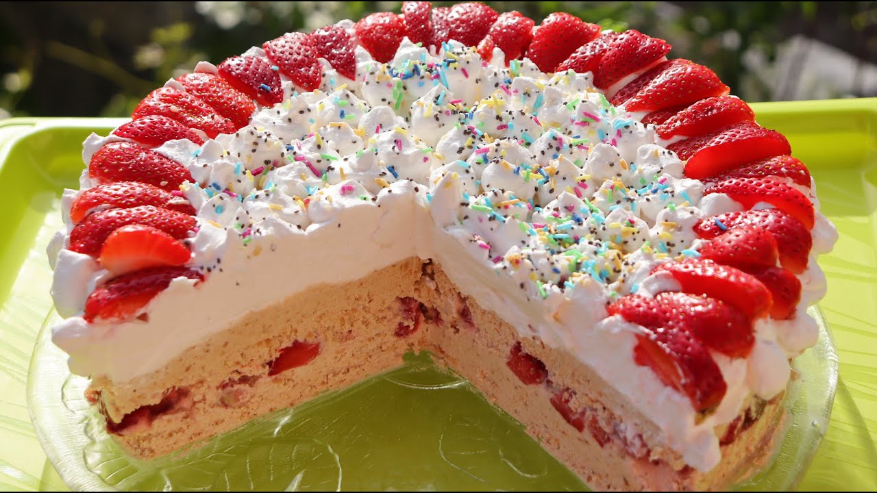 Najbrža torta sa jagodama i plazmom