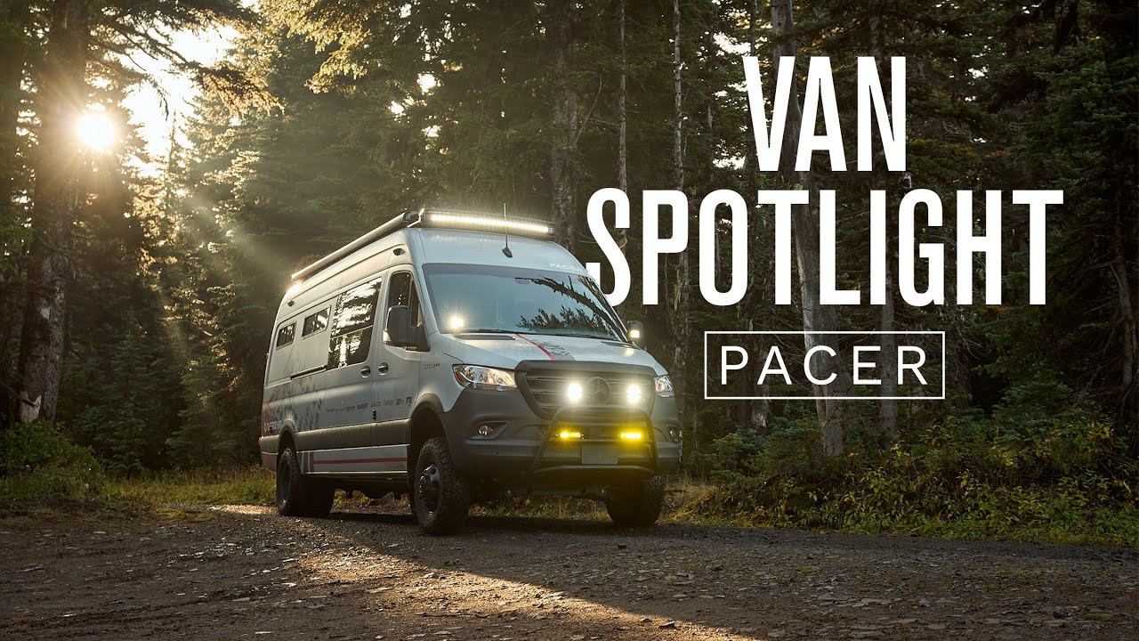 Ван В центре внимания: Пейсер | Внешний вид фургона 4WD Mercedes-Benz Sprinter 170 Van Conversion...