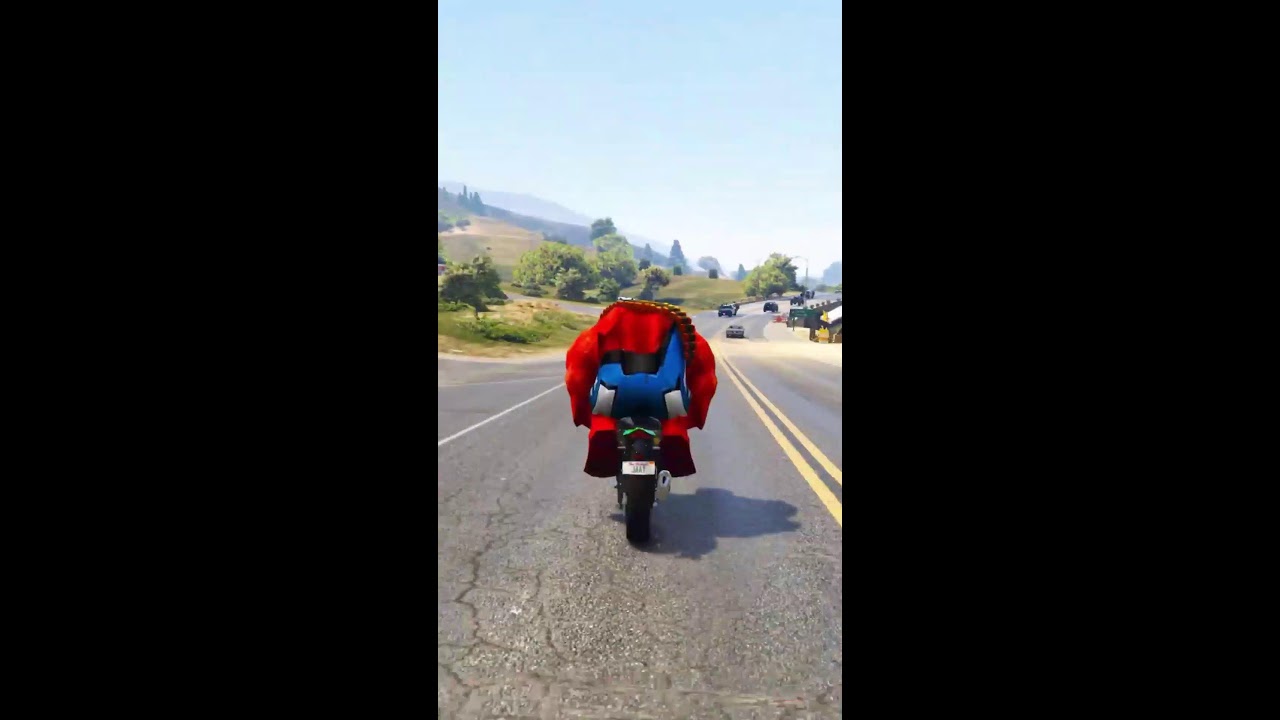 Gta V:  Spiderman Ragdoll Fun Fails Live