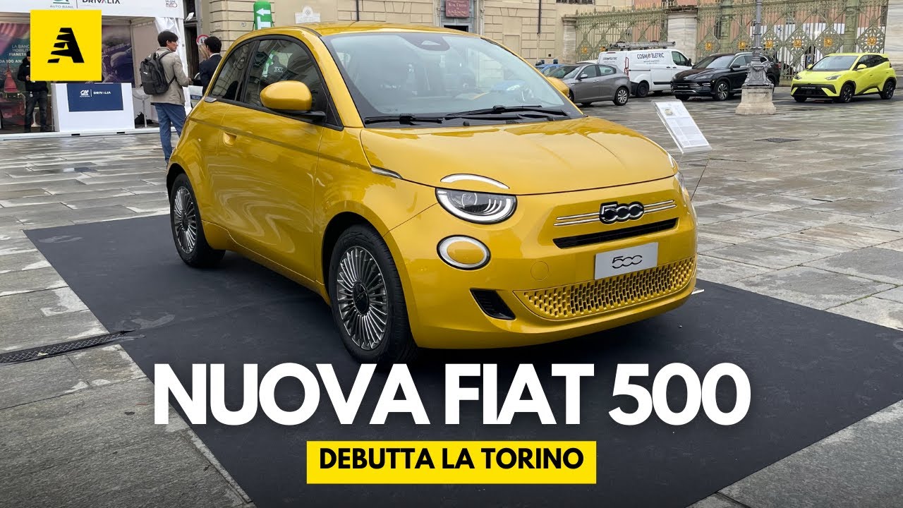 Nuova Fiat 500 Hybrid: debutta la TORINO al Salone dell&rsquo;Auto di Torino