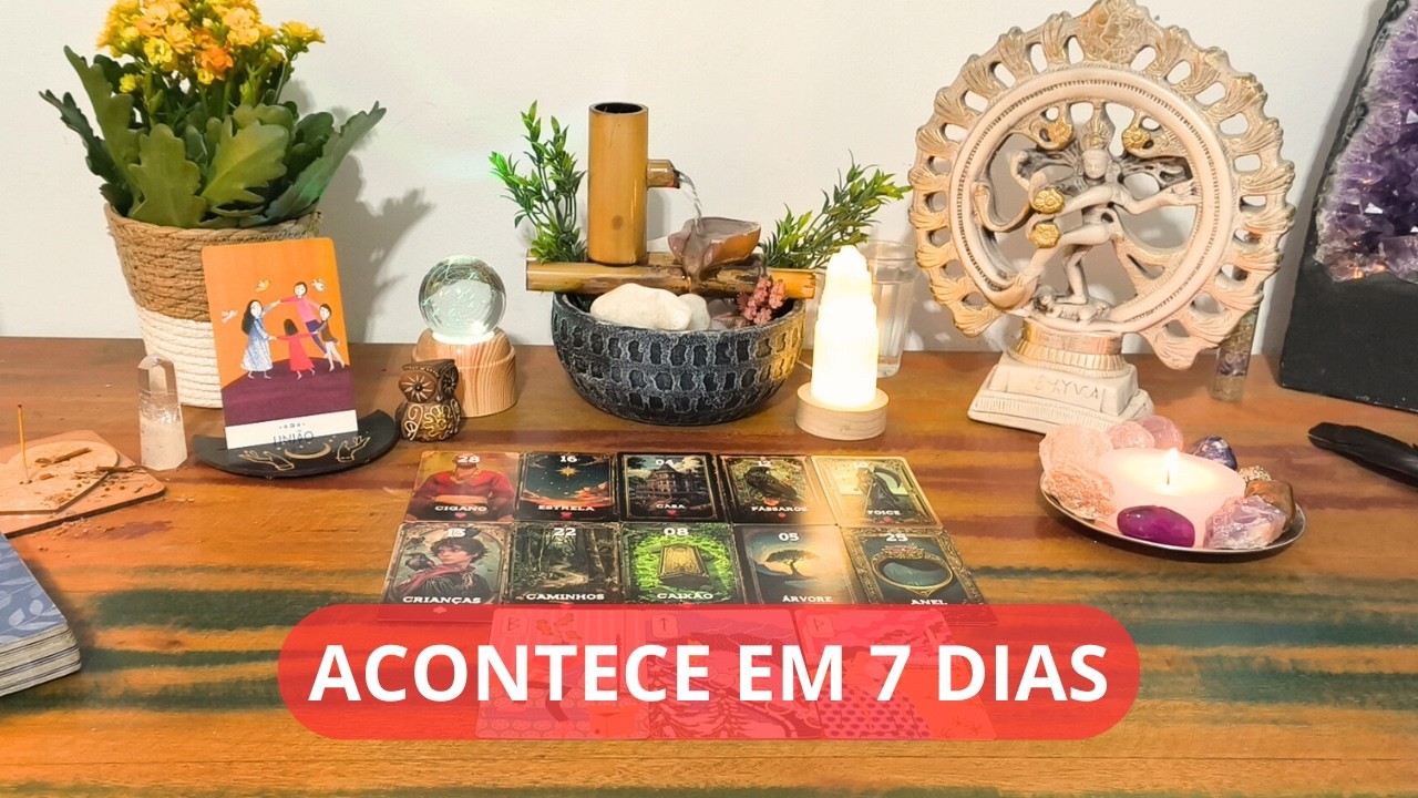 VAI ACONTECER! SAIBA TUDO SOBRE SEUS PRÓXIMOS 7 DIAS!