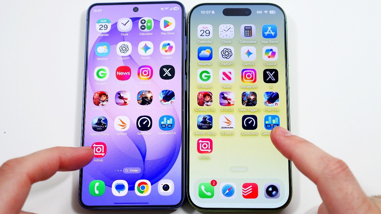 Galaxy S26 vs iPhone 17 Speed Test