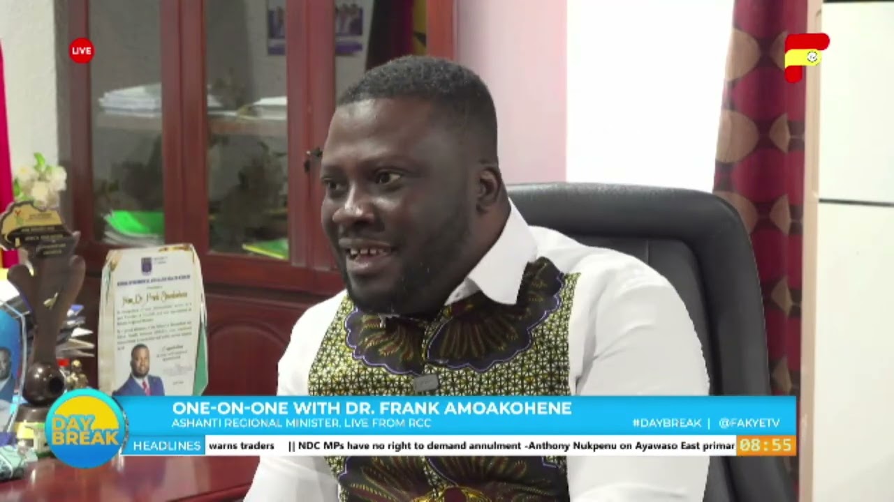 WE'LL USE 24 HOUR ECONOMY MARKET FUNDING TO FINISH KROFROM MARKET - Dr. Frank Amoakohene