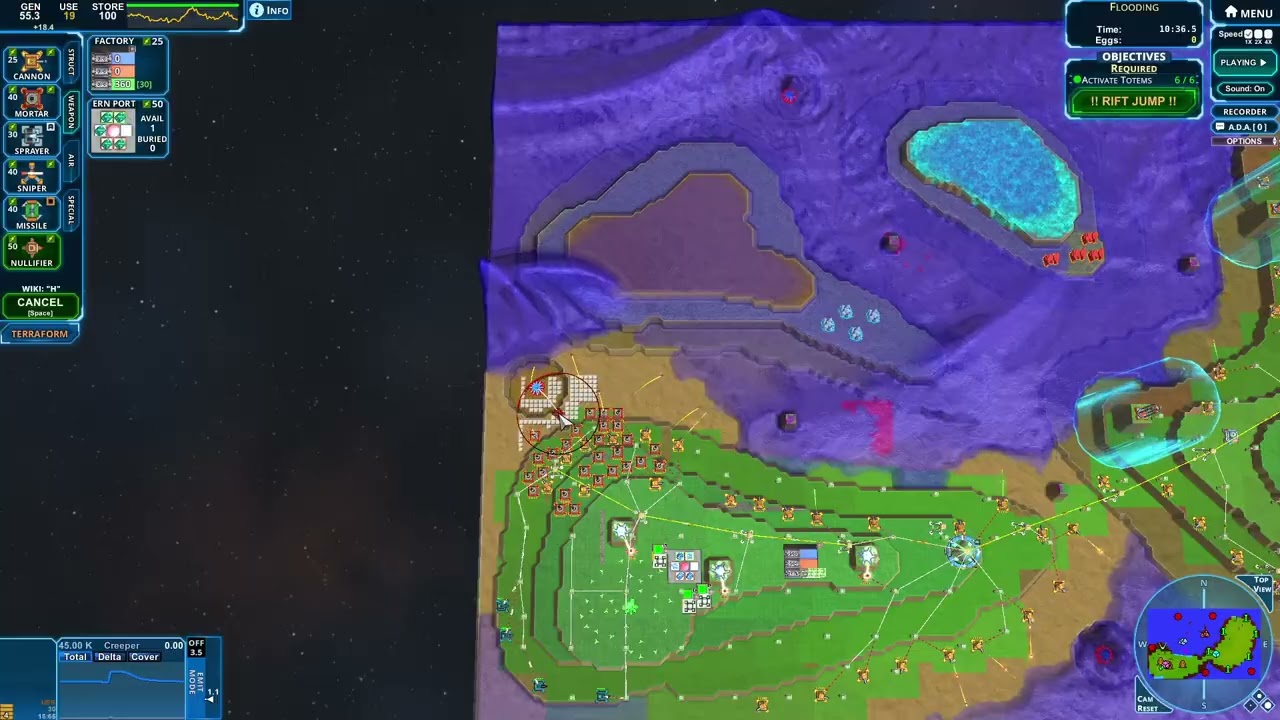 Creeper World 4 | Flooding | 5940 | General Greivous | A3 Ep 50