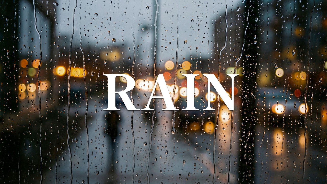 RAINY LIGHTS – Peaceful Guitar for Stress Relief, work and study | Quiet Guitar Corner