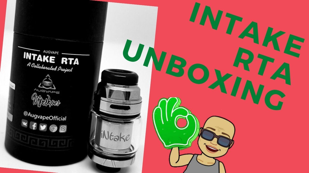 Augvape Intake RTA Single Coil - Unboxing