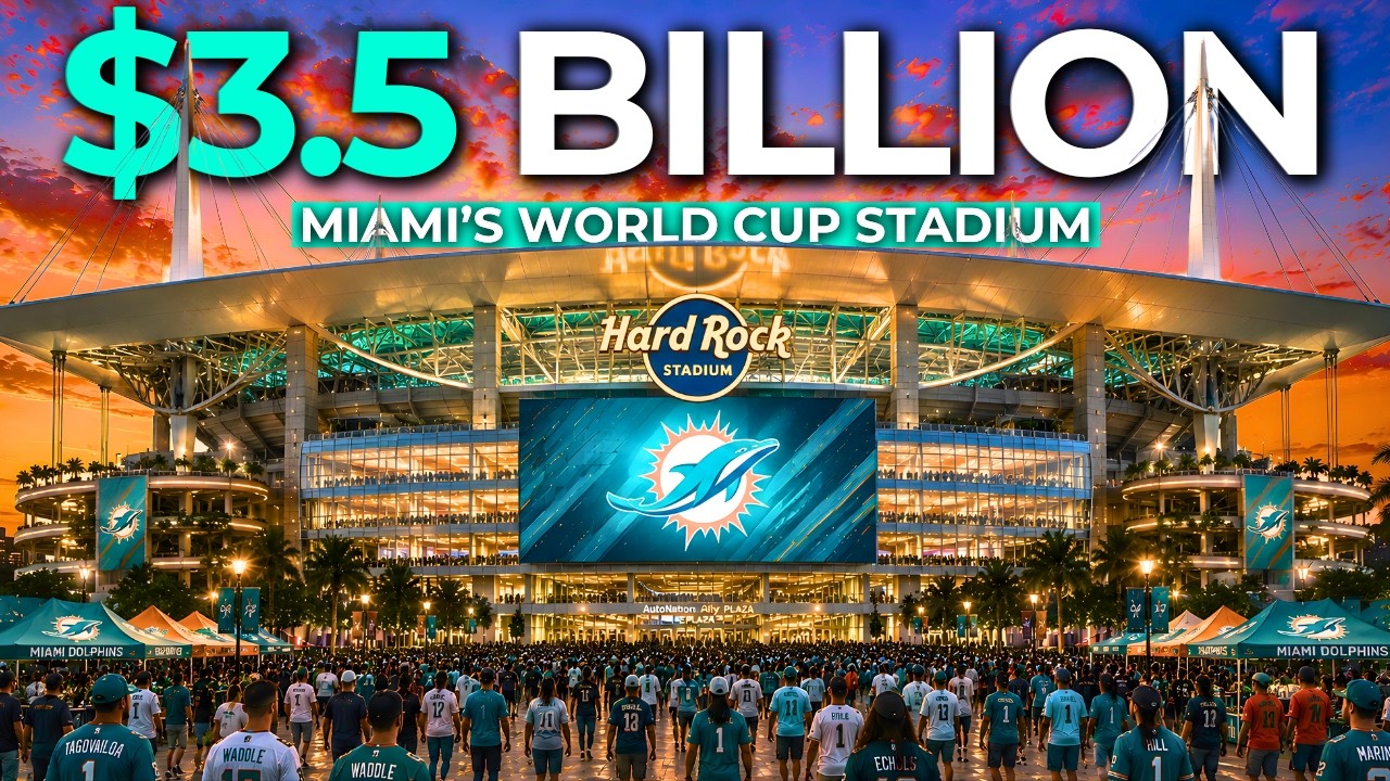 Miami's $3.5 Billion World Cup Stadium is Insane!
