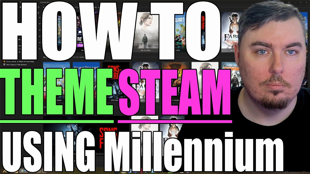 Как добавить блеска Steam с помощью Millennium!