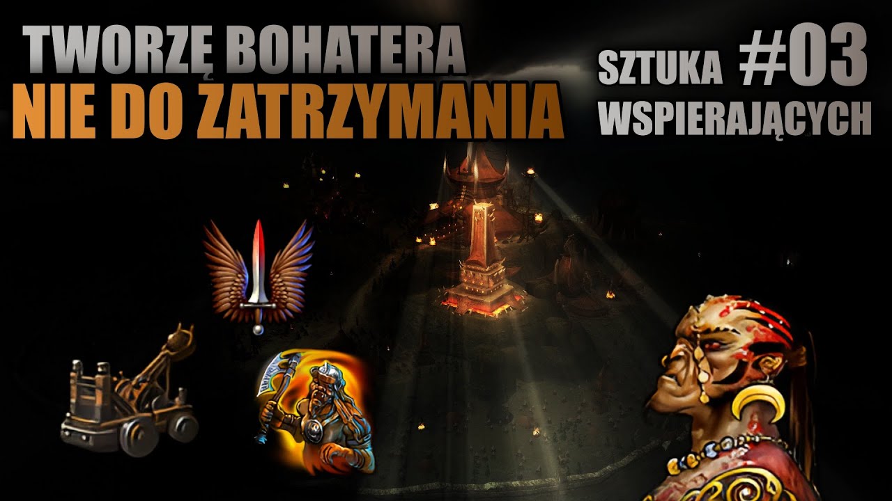 ZNALAZŁEM TAJNĄ WYSPĘ NA MAPIE czyli SZTUKA WSPIERAJĄCYCH w grze HEROES 5: DZIKIE HORDY | #03