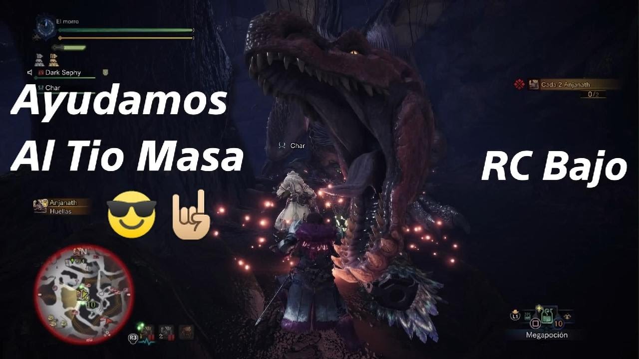 Ayudamos al tio masa 😁✌🏻 Monster Hunter World (MORROMONSTER)
