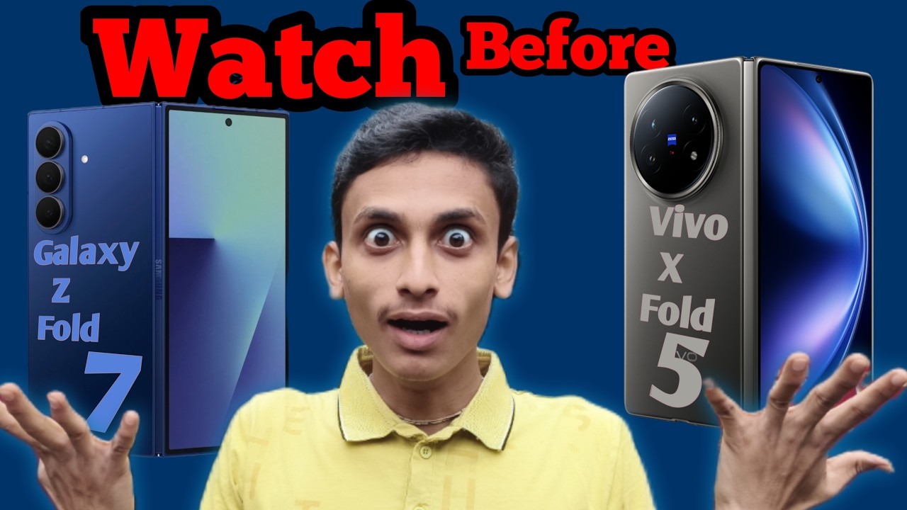 The Ultimate Foldable Showdown: Vivo X Fold 5 vs Samsung Z Fold 7 (value for money 💵)